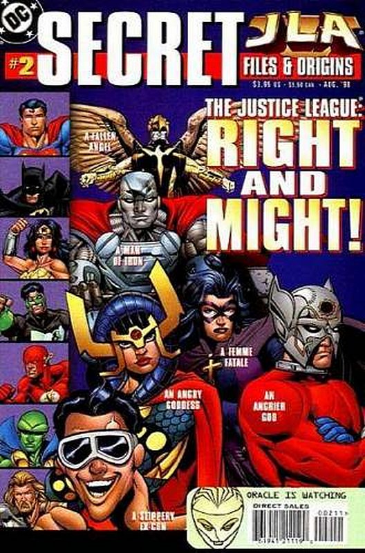 Cover of JLA Secret Files & Origins #2. One of 250,000 Vintage American Comics on sale from Krypton!