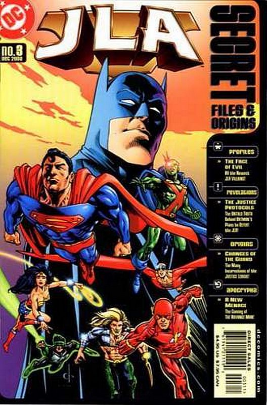 Cover of JLA Secret Files & Origins #3. One of 250,000 Vintage American Comics on sale from Krypton!