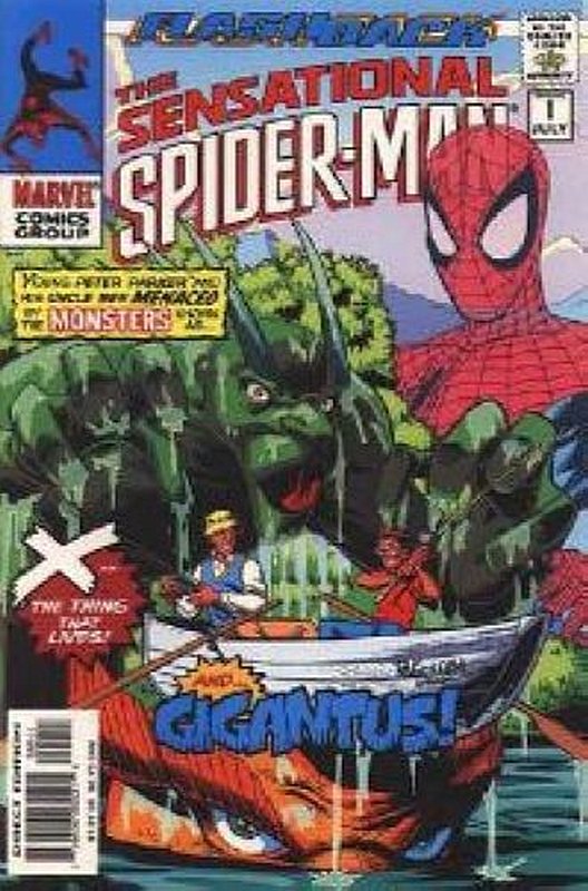 Cover of Sensational Spider-Man (Vol 1) #-1. One of 250,000 Vintage American Comics on sale from Krypton!