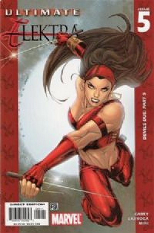 Cover of Ultimate Elektra (2004 Ltd) #5. One of 250,000 Vintage American Comics on sale from Krypton!