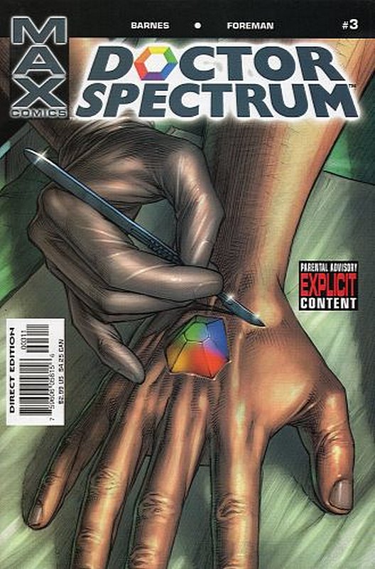 Cover of Doctor Spectrum (2004 Ltd) #3. One of 250,000 Vintage American Comics on sale from Krypton!