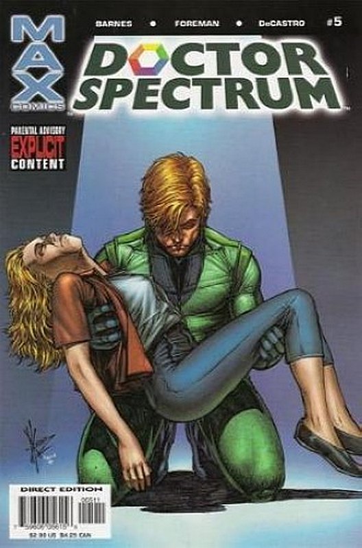 Cover of Doctor Spectrum (2004 Ltd) #5. One of 250,000 Vintage American Comics on sale from Krypton!