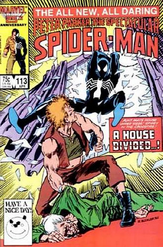 Cover of Spectacular Spider-Man (Vol 1) #113. One of 250,000 Vintage American Comics on sale from Krypton!