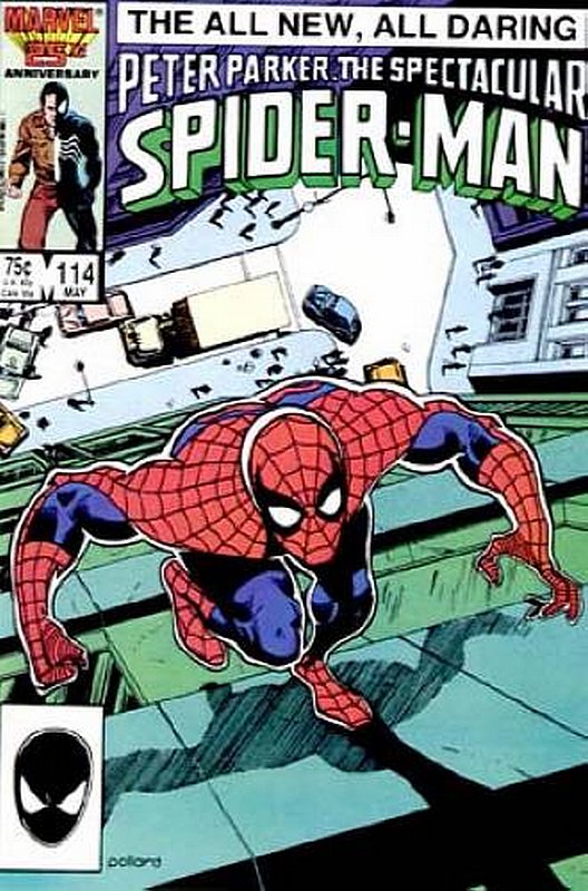 Cover of Spectacular Spider-Man (Vol 1) #114. One of 250,000 Vintage American Comics on sale from Krypton!