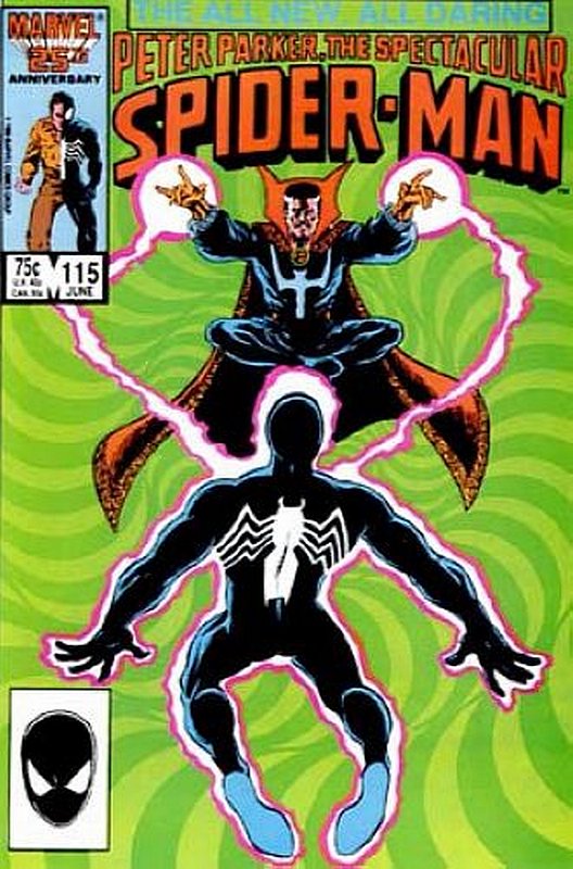 Cover of Spectacular Spider-Man (Vol 1) #115. One of 250,000 Vintage American Comics on sale from Krypton!