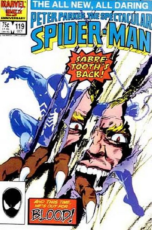Cover of Spectacular Spider-Man (Vol 1) #119. One of 250,000 Vintage American Comics on sale from Krypton!