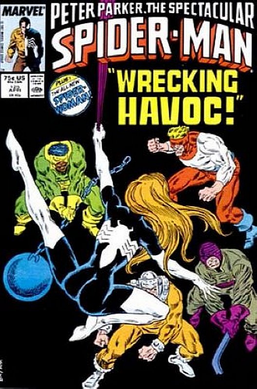 Cover of Spectacular Spider-Man (Vol 1) #125. One of 250,000 Vintage American Comics on sale from Krypton!