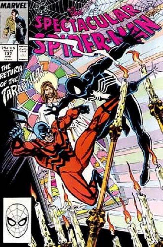 Cover of Spectacular Spider-Man (Vol 1) #137. One of 250,000 Vintage American Comics on sale from Krypton!