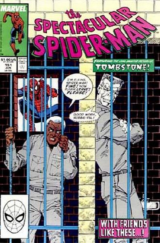 Cover of Spectacular Spider-Man (Vol 1) #151. One of 250,000 Vintage American Comics on sale from Krypton!