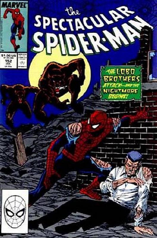 Cover of Spectacular Spider-Man (Vol 1) #152. One of 250,000 Vintage American Comics on sale from Krypton!