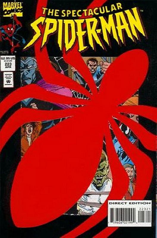 Cover of Spectacular Spider-Man (Vol 1) #223. One of 250,000 Vintage American Comics on sale from Krypton!