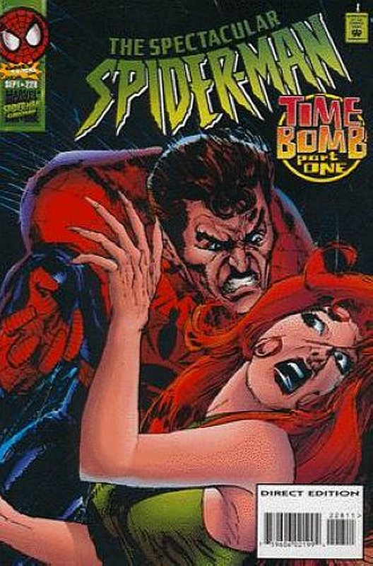 Cover of Spectacular Spider-Man (Vol 1) #228. One of 250,000 Vintage American Comics on sale from Krypton!