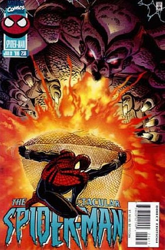 Cover of Spectacular Spider-Man (Vol 1) #236. One of 250,000 Vintage American Comics on sale from Krypton!