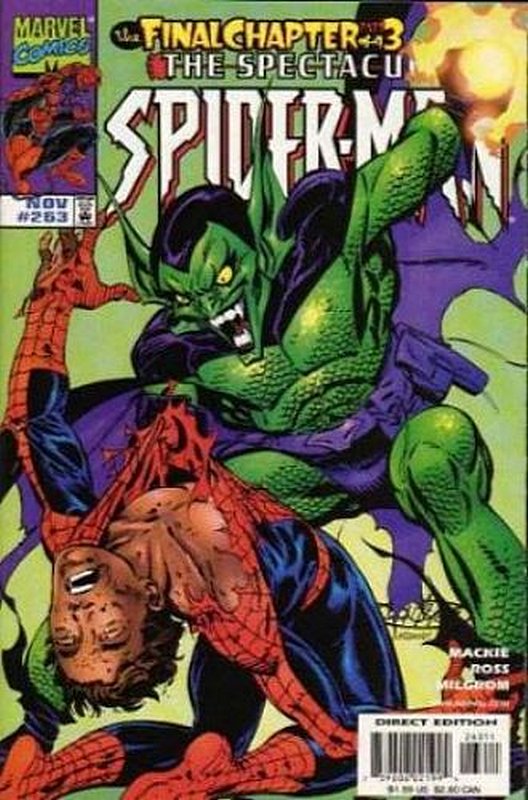 Cover of Spectacular Spider-Man (Vol 1) #263. One of 250,000 Vintage American Comics on sale from Krypton!