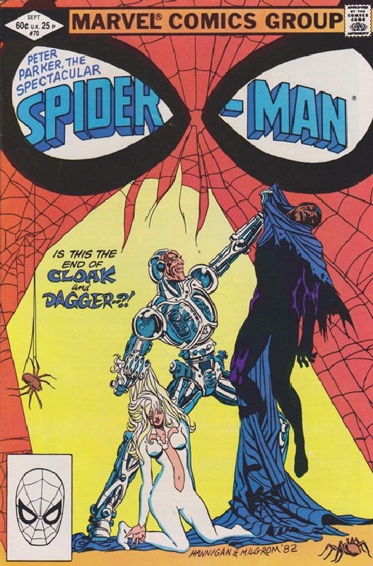Cover of Spectacular Spider-Man (Vol 1) #70. One of 250,000 Vintage American Comics on sale from Krypton!