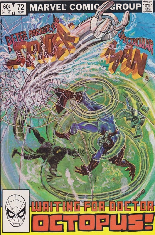 Cover of Spectacular Spider-Man (Vol 1) #72. One of 250,000 Vintage American Comics on sale from Krypton!