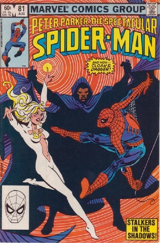 Punisher app<br> Cover of Spectacular Spider-Man (Vol 1) #81. One of 250,000 Vintage American Comics on sale from Krypton!