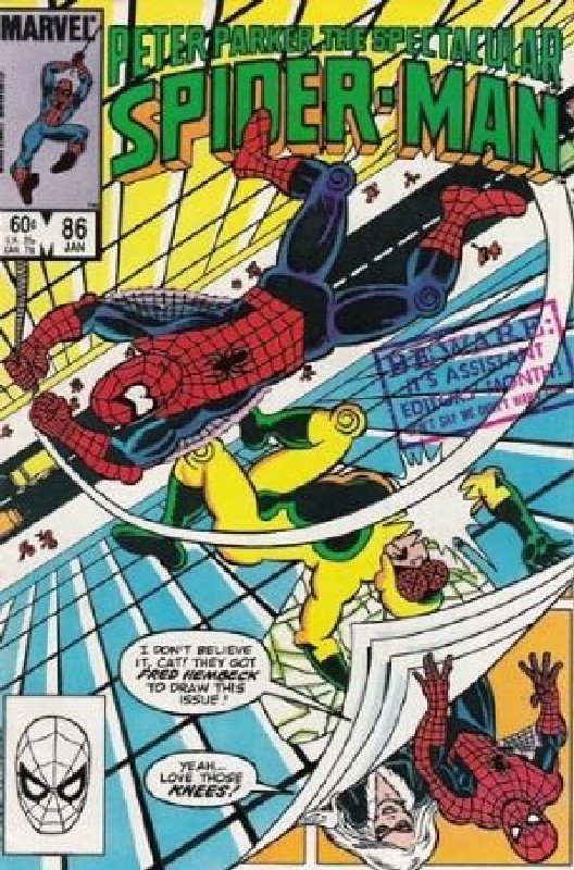 Cover of Spectacular Spider-Man (Vol 1) #86. One of 250,000 Vintage American Comics on sale from Krypton!