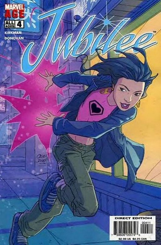 Cover of Jubilee (Vol 1) #4. One of 250,000 Vintage American Comics on sale from Krypton!