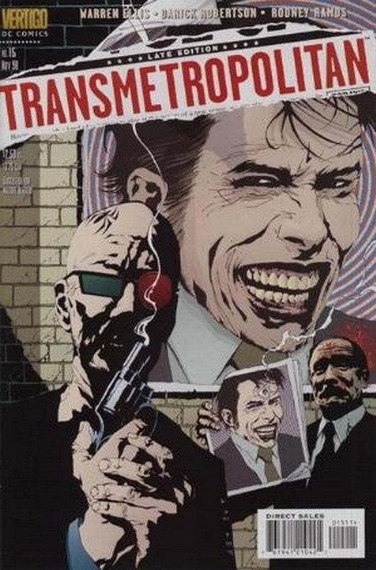 Cover of Transmetropolitan (Vol 1) #15. One of 250,000 Vintage American Comics on sale from Krypton!