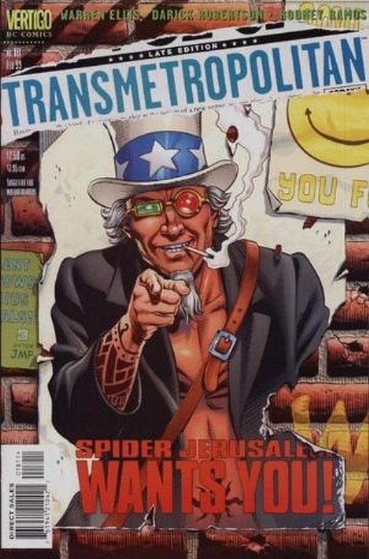 Cover of Transmetropolitan (Vol 1) #18. One of 250,000 Vintage American Comics on sale from Krypton!