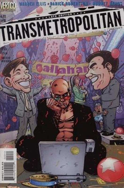 Cover of Transmetropolitan (Vol 1) #20. One of 250,000 Vintage American Comics on sale from Krypton!