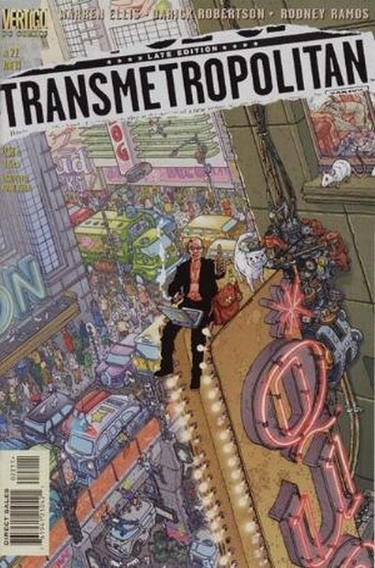 Cover of Transmetropolitan (Vol 1) #22. One of 250,000 Vintage American Comics on sale from Krypton!