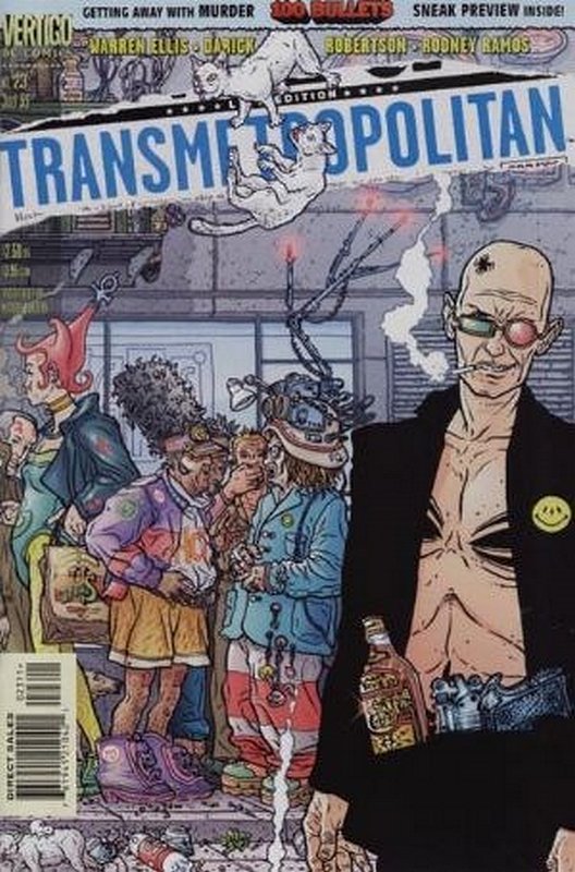Cover of Transmetropolitan (Vol 1) #23. One of 250,000 Vintage American Comics on sale from Krypton!