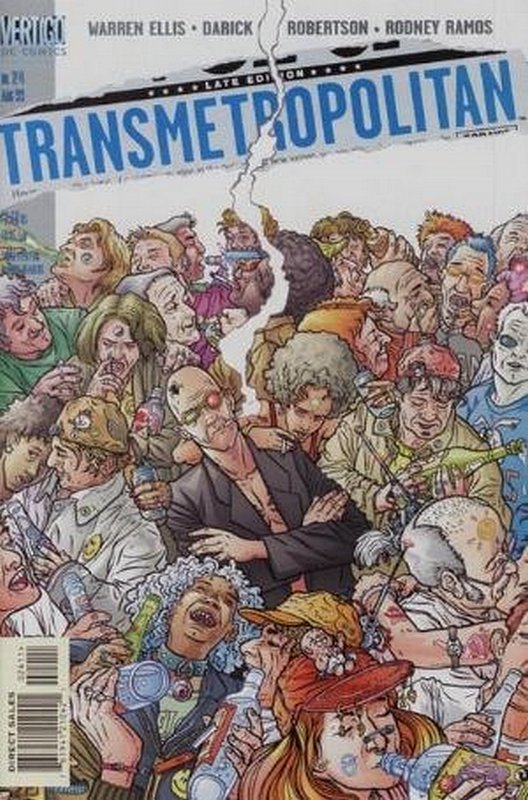 Cover of Transmetropolitan (Vol 1) #24. One of 250,000 Vintage American Comics on sale from Krypton!