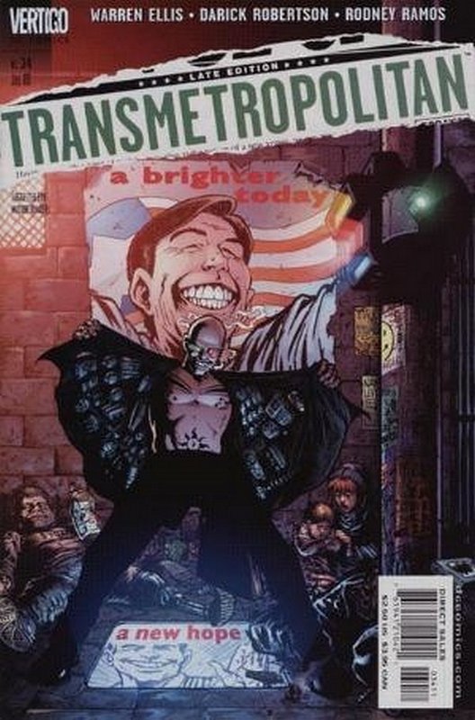 Cover of Transmetropolitan (Vol 1) #34. One of 250,000 Vintage American Comics on sale from Krypton!