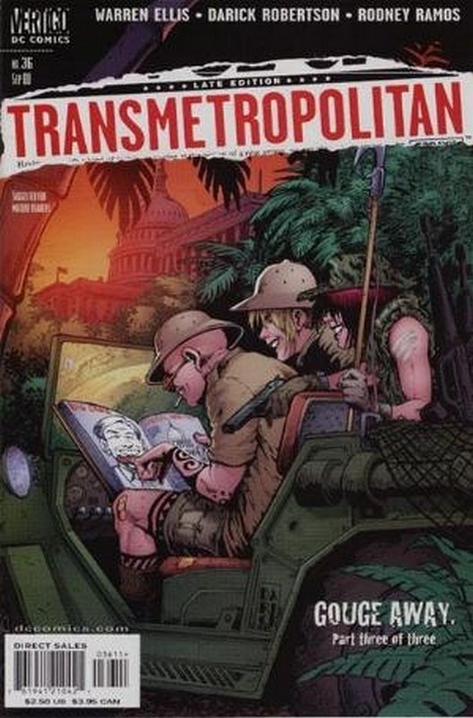 Cover of Transmetropolitan (Vol 1) #36. One of 250,000 Vintage American Comics on sale from Krypton!