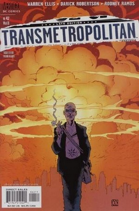 Cover of Transmetropolitan (Vol 1) #42. One of 250,000 Vintage American Comics on sale from Krypton!