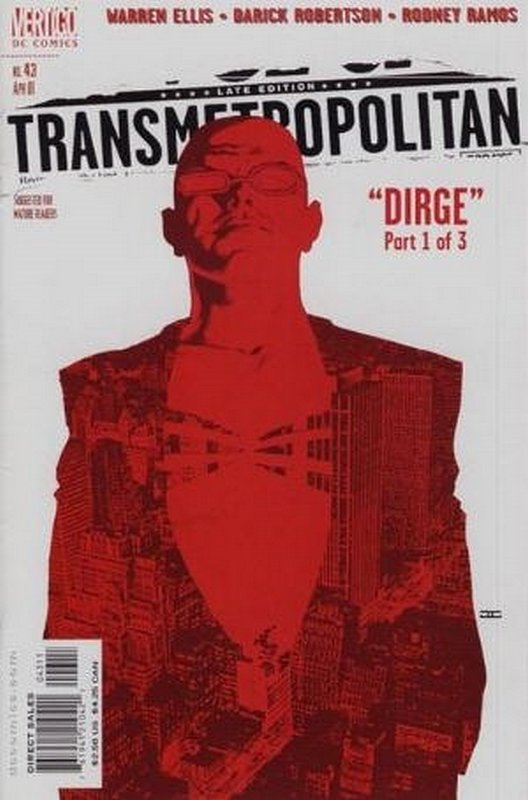 Cover of Transmetropolitan (Vol 1) #43. One of 250,000 Vintage American Comics on sale from Krypton!