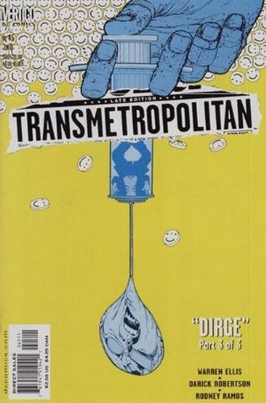 Cover of Transmetropolitan (Vol 1) #45. One of 250,000 Vintage American Comics on sale from Krypton!