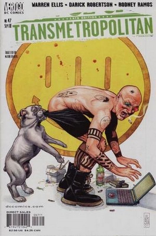Cover of Transmetropolitan (Vol 1) #47. One of 250,000 Vintage American Comics on sale from Krypton!