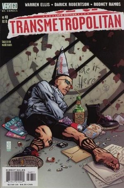 Cover of Transmetropolitan (Vol 1) #48. One of 250,000 Vintage American Comics on sale from Krypton!
