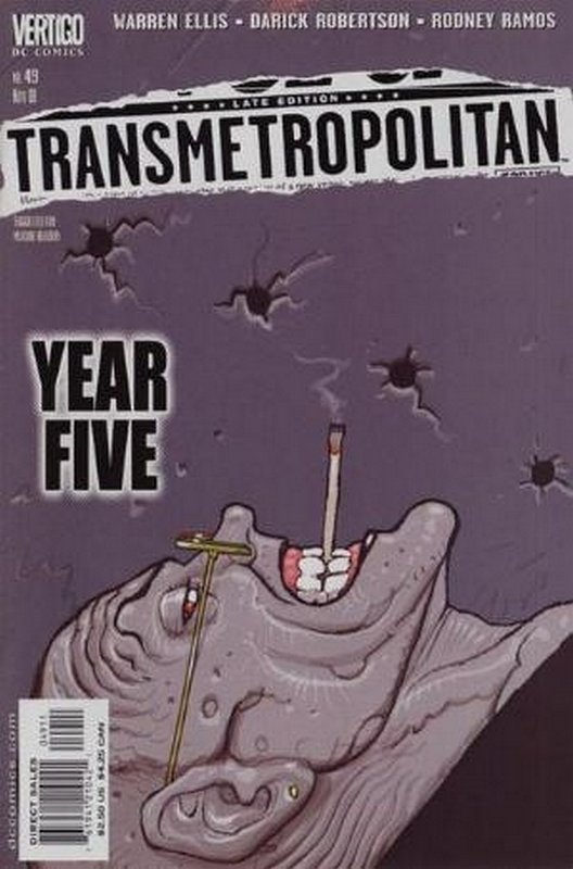 Cover of Transmetropolitan (Vol 1) #49. One of 250,000 Vintage American Comics on sale from Krypton!