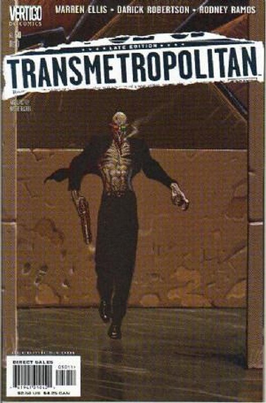 Cover of Transmetropolitan (Vol 1) #50. One of 250,000 Vintage American Comics on sale from Krypton!