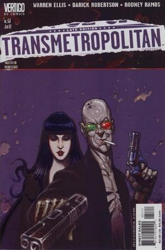 Cover of Transmetropolitan (Vol 1) #51. One of 250,000 Vintage American Comics on sale from Krypton!