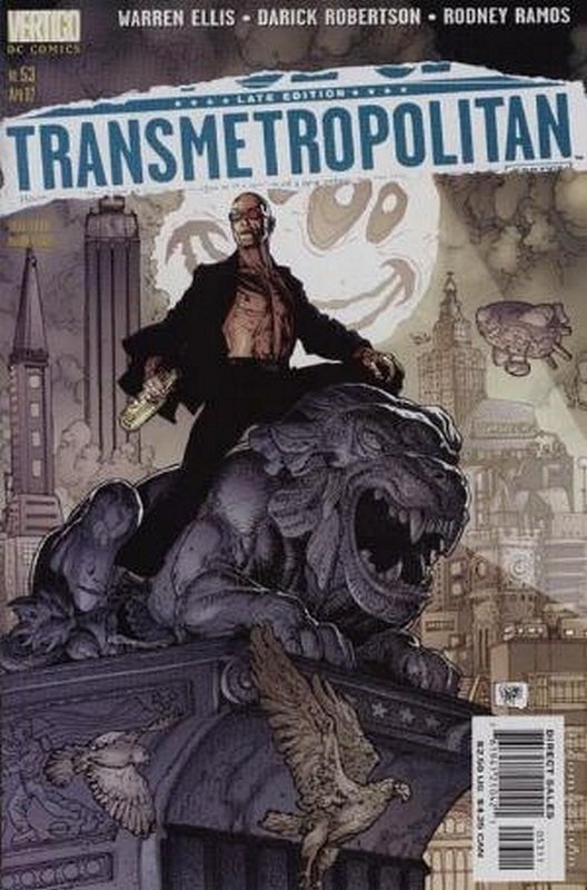 Cover of Transmetropolitan (Vol 1) #53. One of 250,000 Vintage American Comics on sale from Krypton!