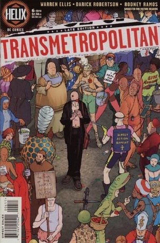 Cover of Transmetropolitan (Vol 1) #6. One of 250,000 Vintage American Comics on sale from Krypton!