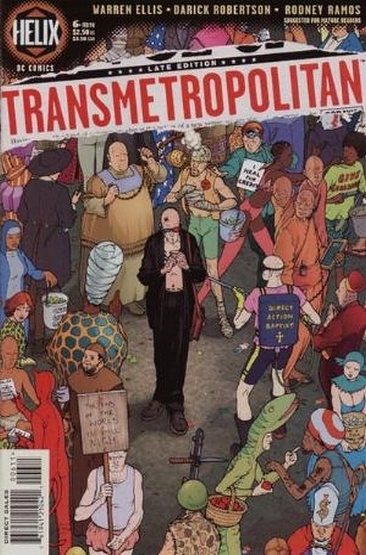 Cover of Transmetropolitan (Vol 1) #6. One of 250,000 Vintage American Comics on sale from Krypton!