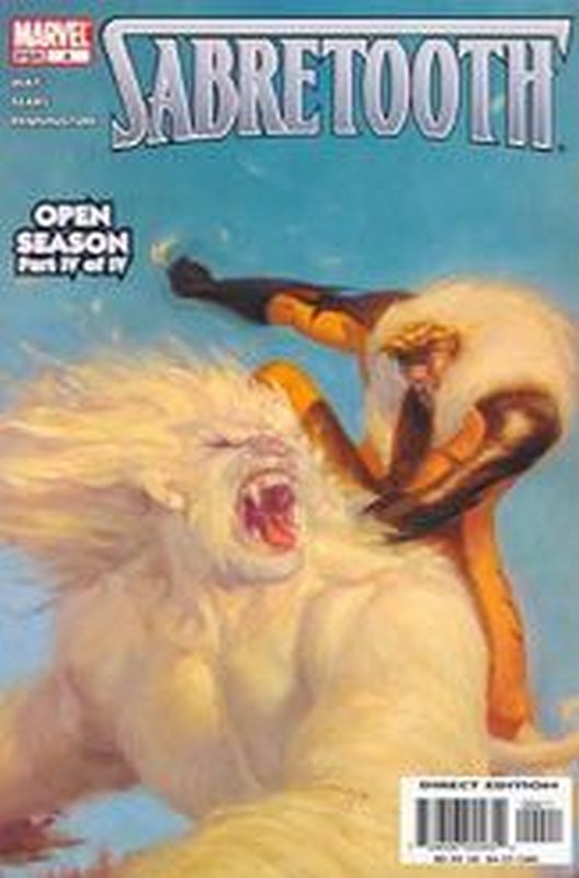 Cover of Sabretooth (2004 Ltd) #4. One of 250,000 Vintage American Comics on sale from Krypton!