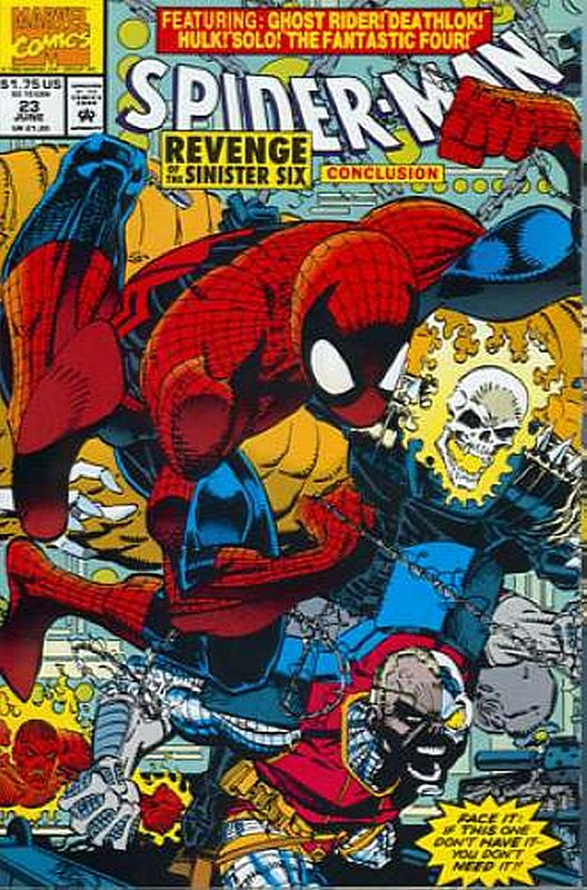 Cover of Spider-Man (Vol 1) #23. One of 250,000 Vintage American Comics on sale from Krypton!