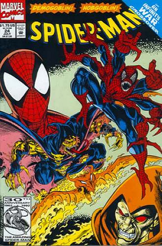Cover of Spider-Man (Vol 1) #24. One of 250,000 Vintage American Comics on sale from Krypton!