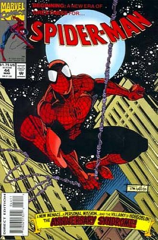 Cover of Spider-Man (Vol 1) #44. One of 250,000 Vintage American Comics on sale from Krypton!