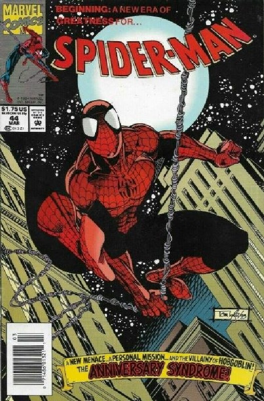 Cover of Spider-Man (Vol 1) #44. One of 250,000 Vintage American Comics on sale from Krypton!