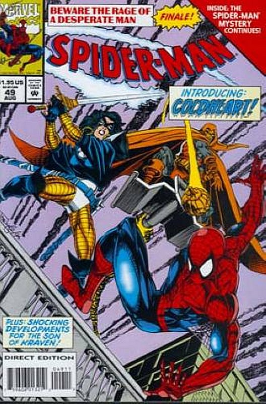 Cover of Spider-Man (Vol 1) #49. One of 250,000 Vintage American Comics on sale from Krypton!