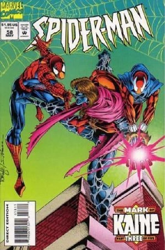 Cover of Spider-Man (Vol 1) #58. One of 250,000 Vintage American Comics on sale from Krypton!