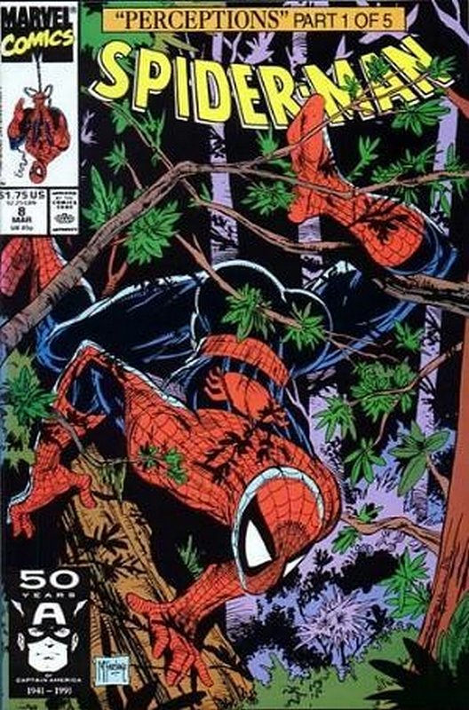 Cover of Spider-Man (Vol 1) #8. One of 250,000 Vintage American Comics on sale from Krypton!